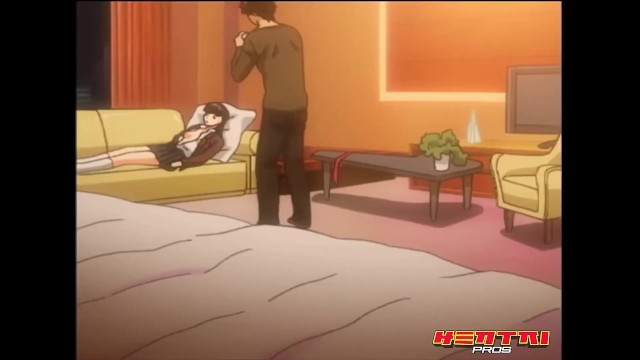 Hentai Pros Маю одолевает спонтанное желание раздеться перед двумя своими друзьями